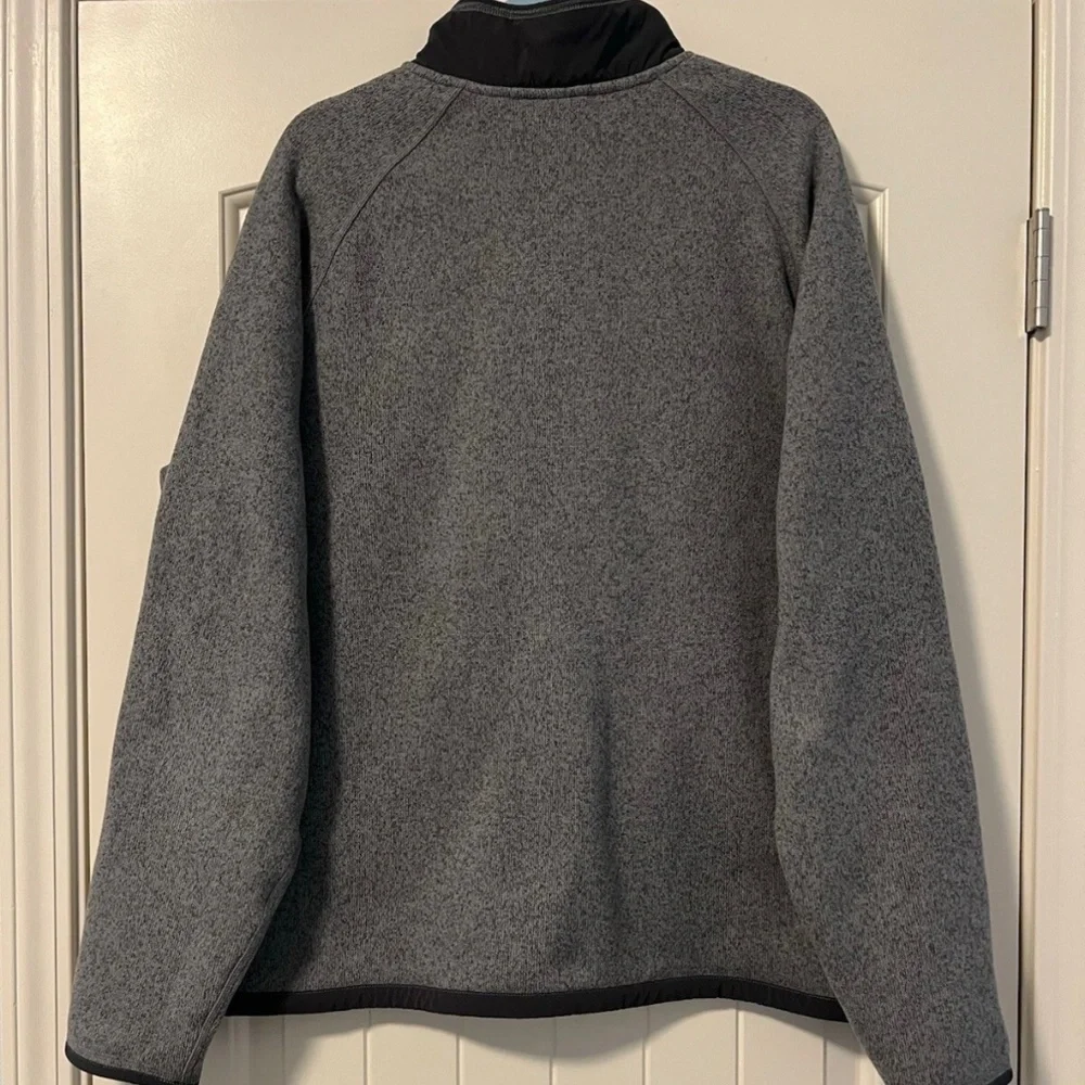 The‎ North Face Men’s Gordon Lyons Gray 1/4 Zip Fleece Pull Over Sweater Size XL